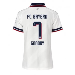 Bayern Munich Serge Gnabry #7 Jalkapallovaatteet Naisten Vieraspaita 2026-27 Lyhythihainen